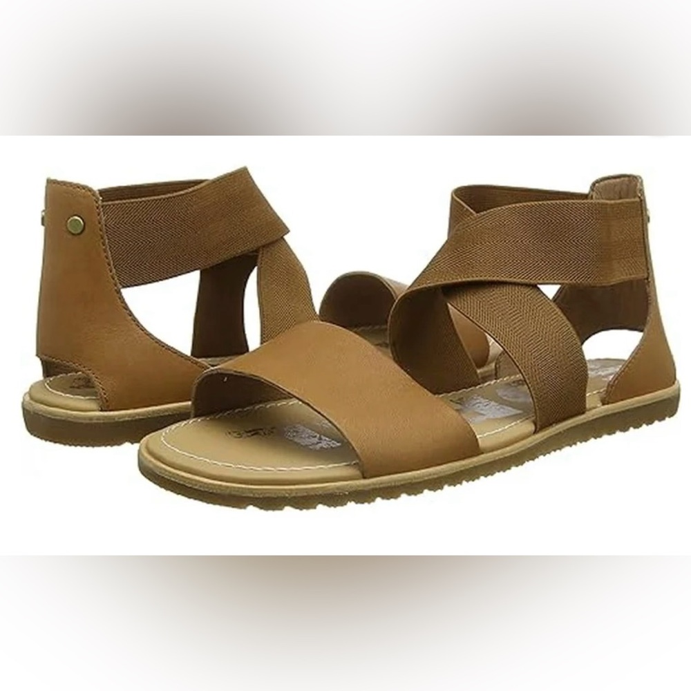 Sorel Ella Sandal Tan 9.5